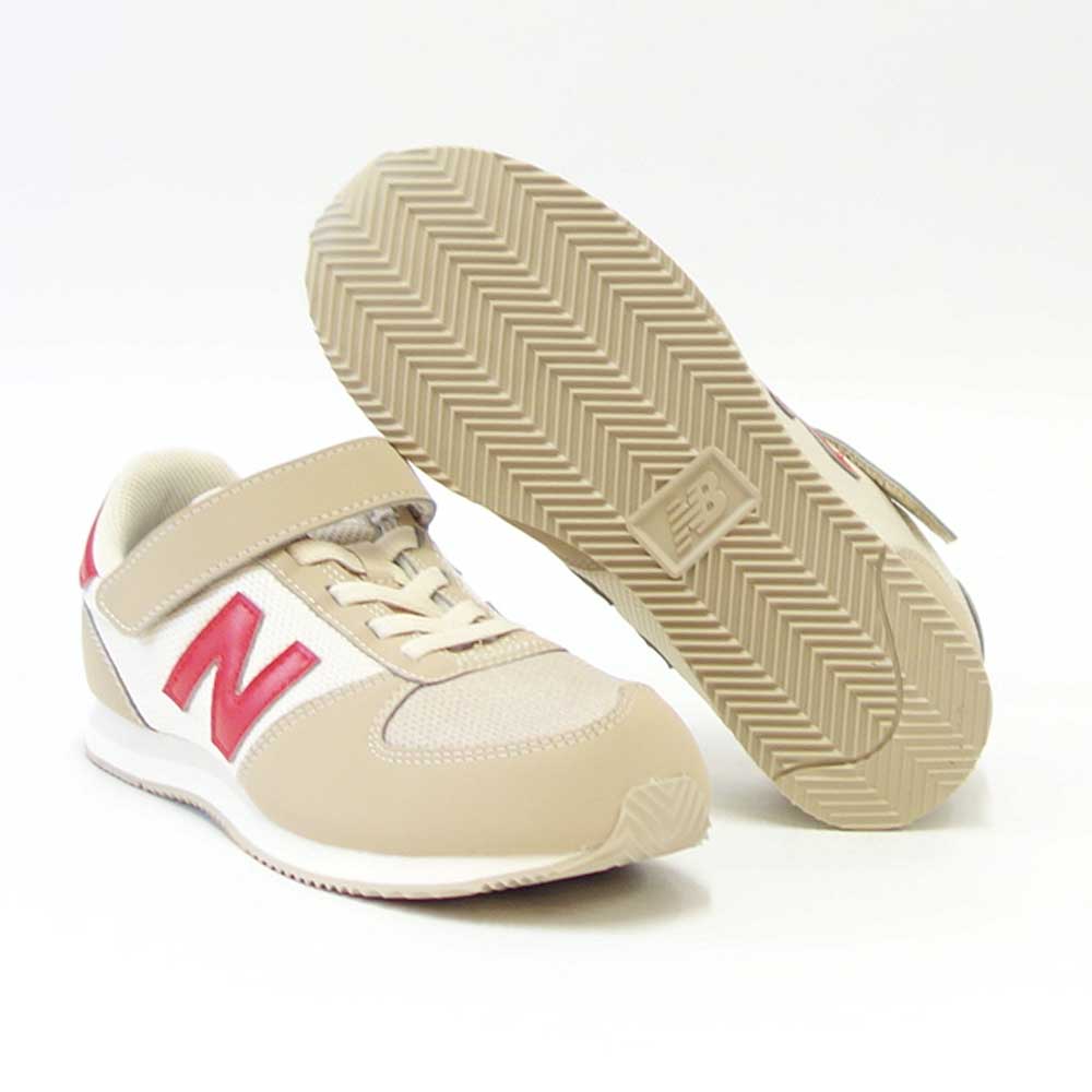 ニューバランス new balance YV420MCC ベージュ(キッズ スニーカー) マジックテープ スニーカー ジュニアシューズ「靴」