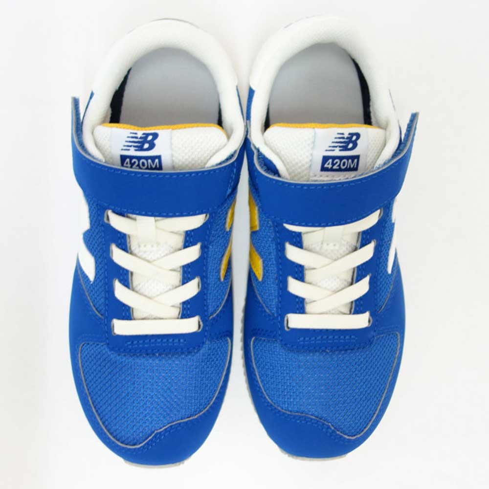 ニューバランス new balance YV420MJA ブルー(キッズ スニーカー) マジックテープ スニーカー ジュニアシューズ「靴」