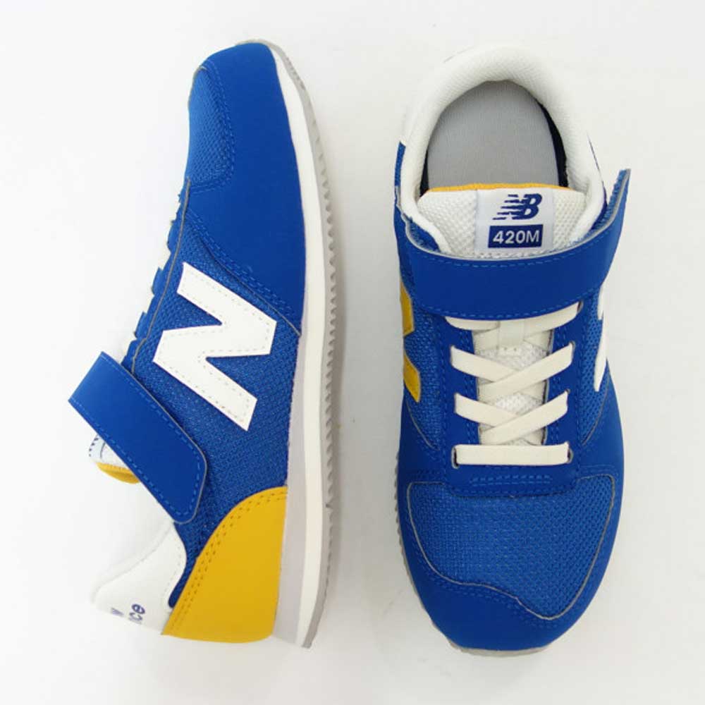 ニューバランス new balance YV420MJA ブルー(キッズ スニーカー) マジックテープ スニーカー ジュニアシューズ「靴」