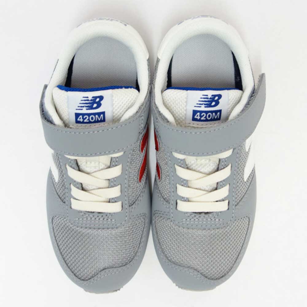 ニューバランス new balance YV420MJB グレー(キッズ スニーカー) マジックテープ スニーカー ジュニアシューズ「靴」