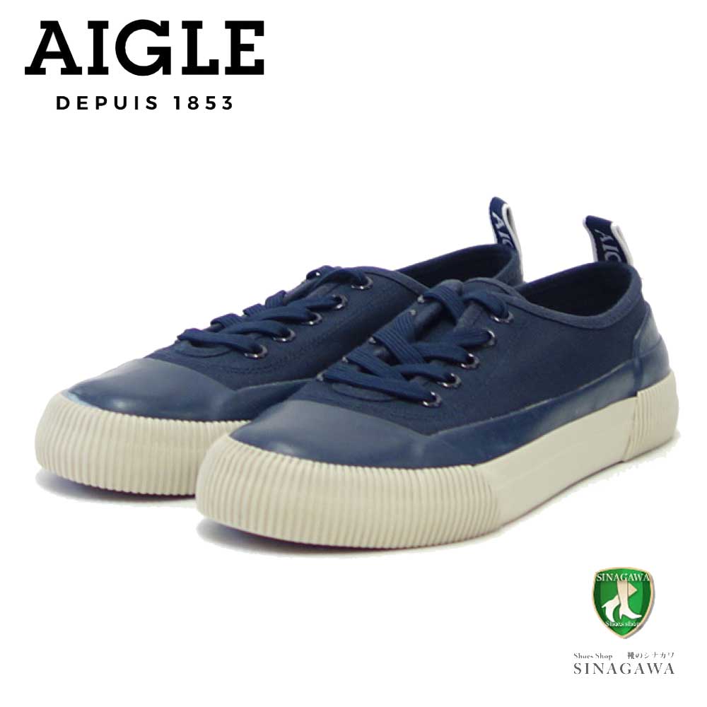 エーグル AIGLE ZOFT300 005 マリン(メンズ) ラバー ロー スニーカー レインシューズ ラバーソール 「靴」