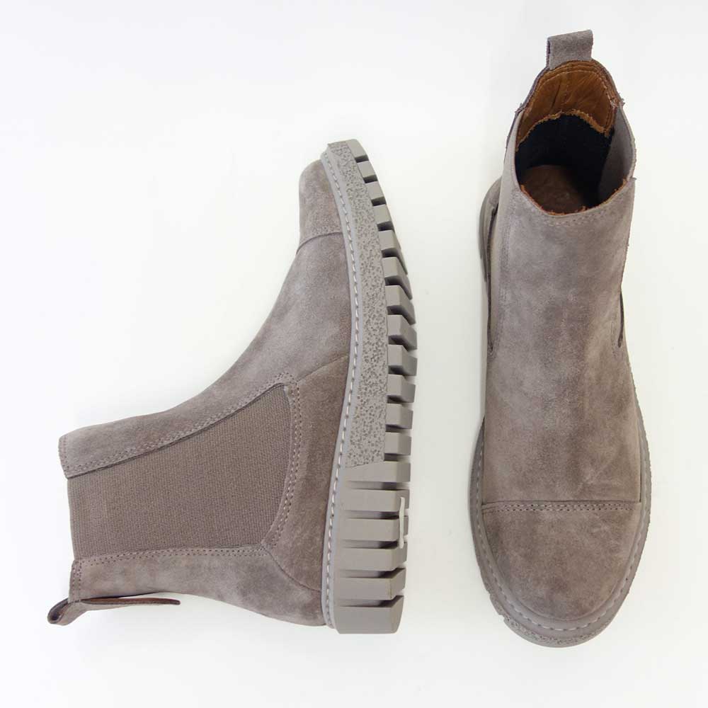 BUENOSHOESブエノZ5202カラー:トープスエードサイドゴアブーツショートブーツ厚底軽量「靴」