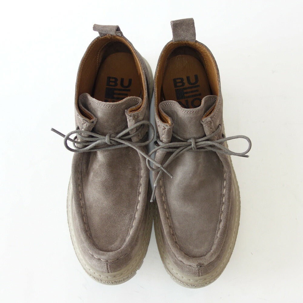 BUENOSHOESブエノZ5206トープチロリアンシューズアンクルブーツモカシンレースアップシューズ軽量「靴」