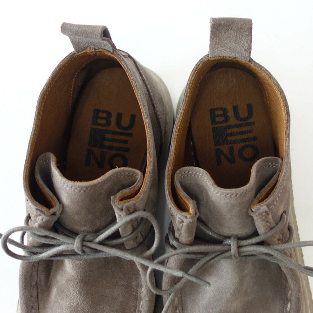 BUENOSHOESブエノZ5206トープチロリアンシューズアンクルブーツモカシンレースアップシューズ軽量「靴」
