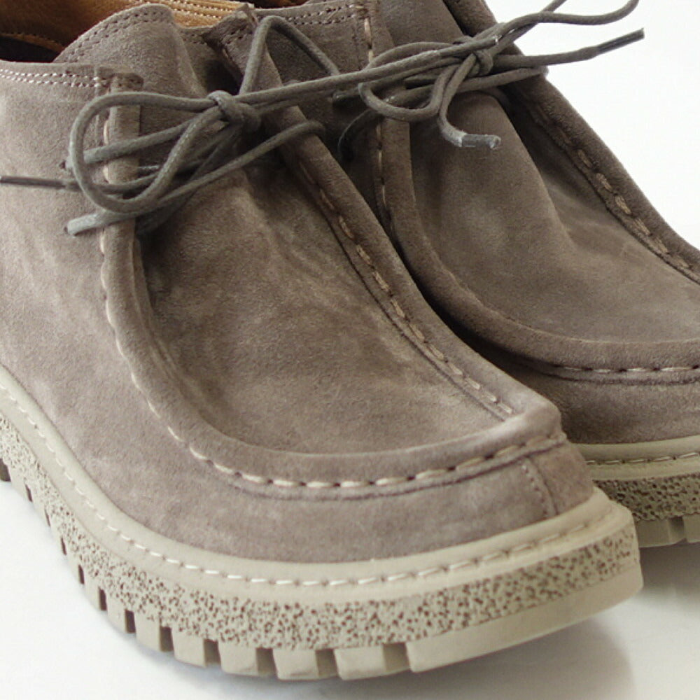 BUENOSHOESブエノZ5206トープチロリアンシューズアンクルブーツモカシンレースアップシューズ軽量「靴」