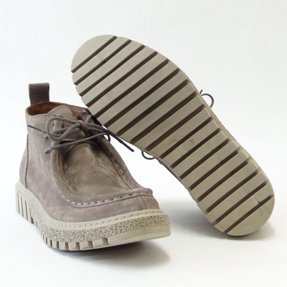 BUENOSHOESブエノZ5206トープチロリアンシューズアンクルブーツモカシンレースアップシューズ軽量「靴」