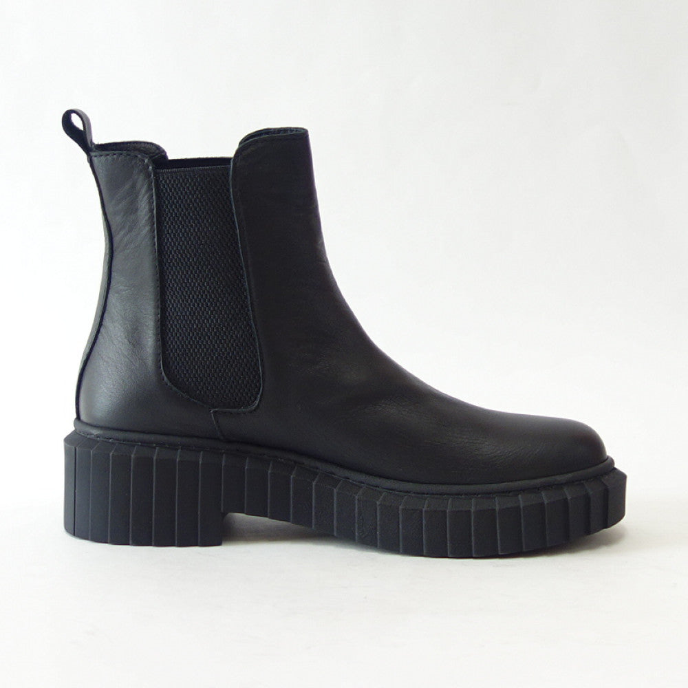 BUENOSHOESブエノブラックz6306サイドゴアブーツショートブーツ厚底軽量「靴」