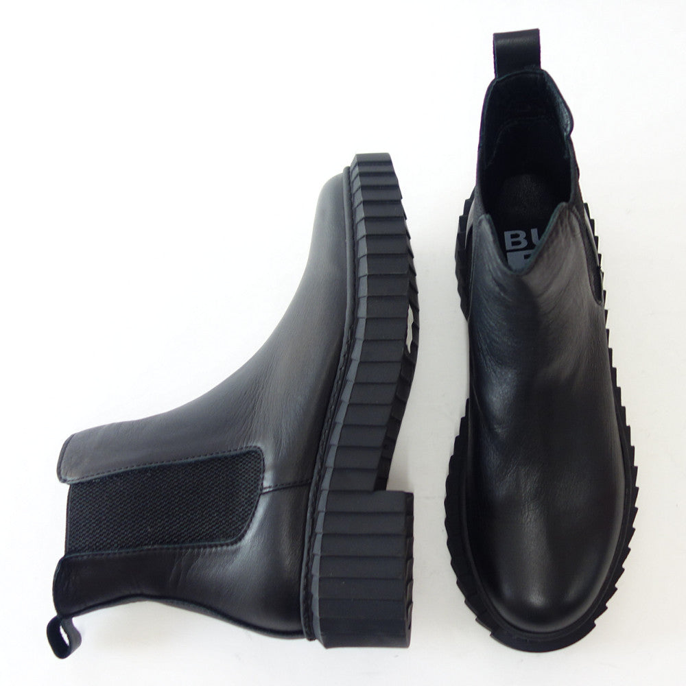 BUENOSHOESブエノブラックz6306サイドゴアブーツショートブーツ厚底軽量「靴」
