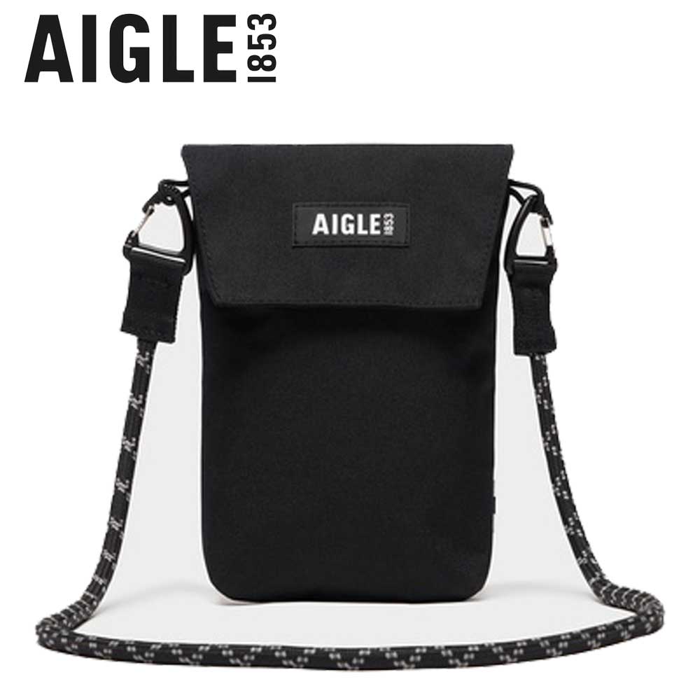 エーグル AIGLE ZNHAF35 001 アーバンモビリティネックポーチ (ブラック)