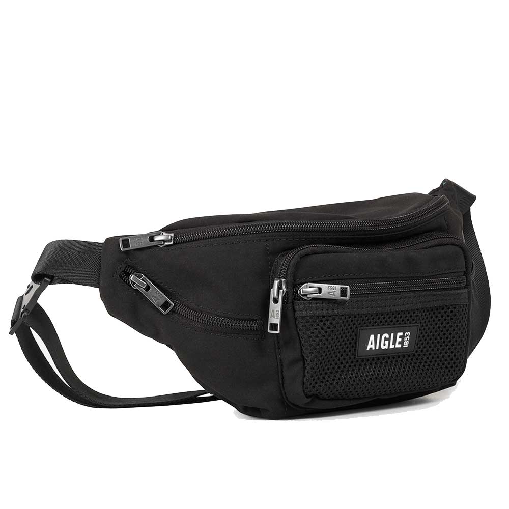 エーグル AIGLE ZNHAK32 003 バムバッグ ウェストポーチ(ブラック)