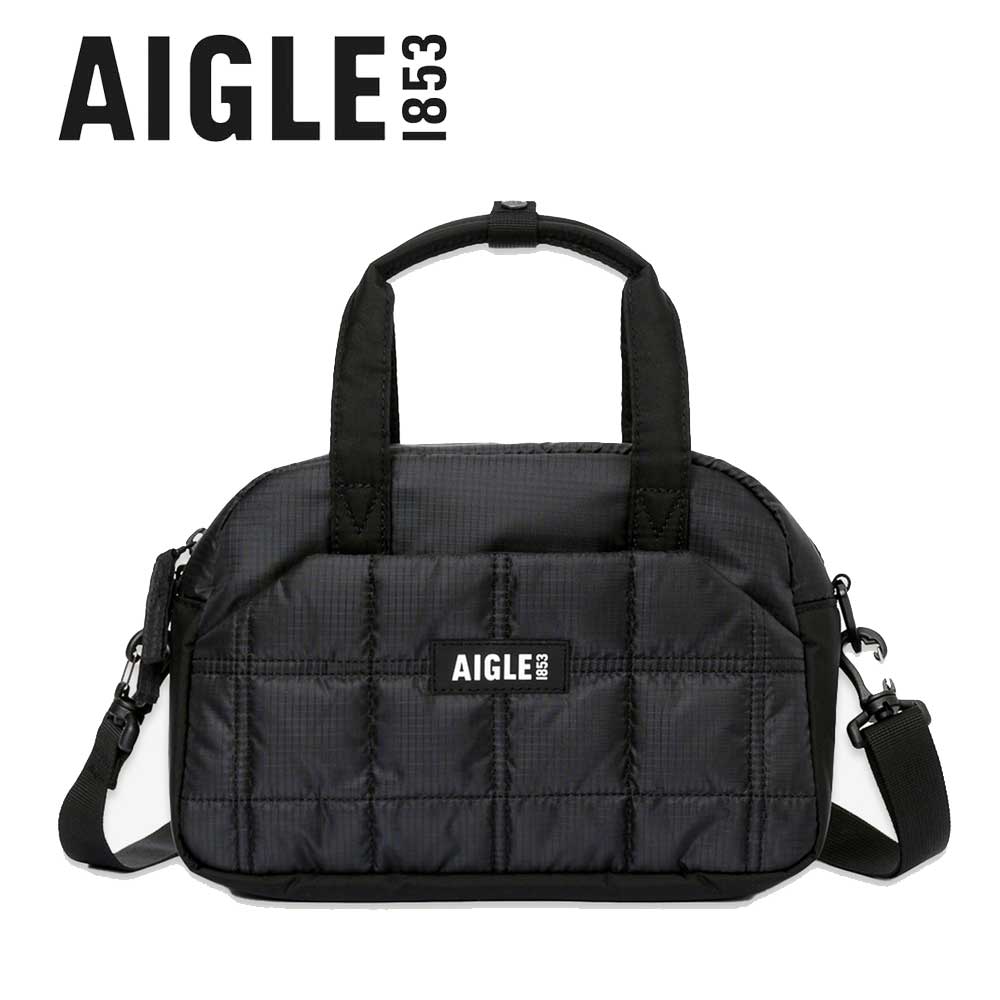 エーグル AIGLE ZNHAQ02 キルティングミニトート (ブラック・ネイビー) ショルダーバッグ ハンドバッグ トートバッグ ユニセックス