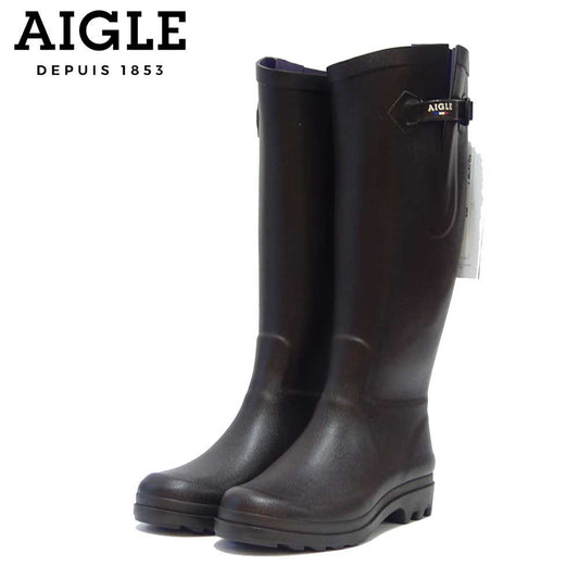 エーグル AIGLE ZZF8880 005 ブラン(レディース) エーグランティーヌ ラバーブーツ ロング 防水ブーツ ラバーソール フランス製 「靴」