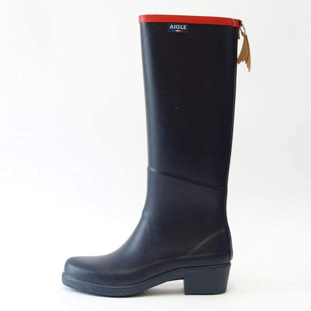 エーグル AIGLE ZZF8888 002 マリンルージュ(レディース) ミスジュリエットA ラバーブーツ ロング 防水ブーツ ラバーソール フランス製 「靴」
