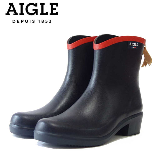 エーグル AIGLE ZZF8891 002 マリンルージュ(レディース) ミスジュリエット ボッティロン ラバーブーツ 防水ブーツ ラバーソール フランス製 「靴」
