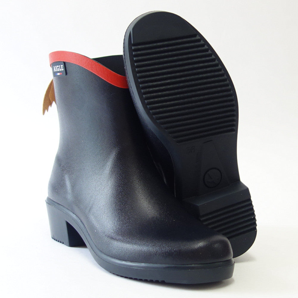 エーグル AIGLE ZZF8891 002 マリンルージュ(レディース) ミスジュリエット ボッティロン ラバーブーツ 防水ブーツ ラバーソール フランス製 「靴」