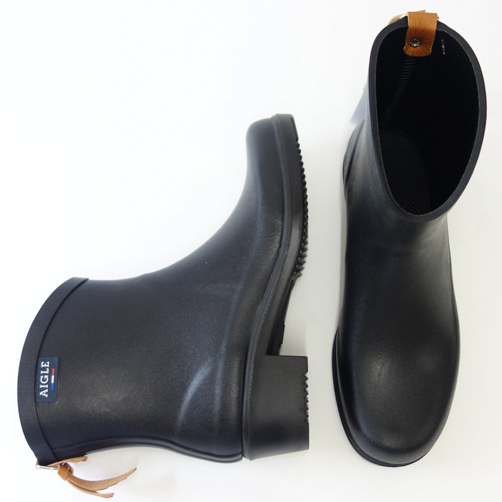 エーグル AIGLE ZZF8891 009 ブラック(レディース) ミスジュリエット ボッティロン ラバーブーツ 防水ブーツ ラバーソール フランス製 「靴」