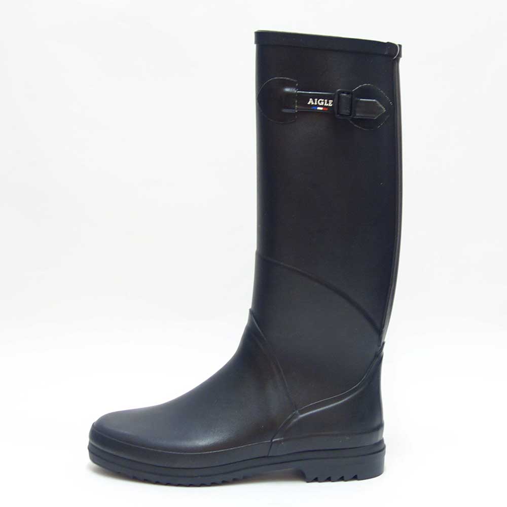 エーグル AIGLE シャンタベル2 ラバーブーツ ZZF8892 009 ブラック(レディース) ロング 防水ブーツ ラバーソール フランス製 「靴」