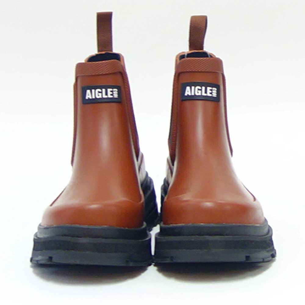 エーグル AIGLE ZZFNA08 005 ブルボン(レディース) WOMEN'S ソフトレインラバーブーツ 防水ブーツ ラバーソール サイドゴア 「靴」