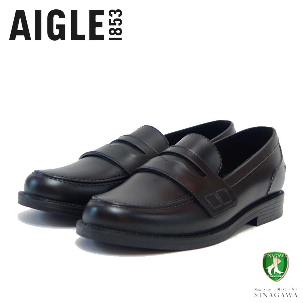 エーグル AIGLE ZZFNB33 004 ブラック(レディース) ソーバス ラバーローファー 防水 スリッポン 「靴」