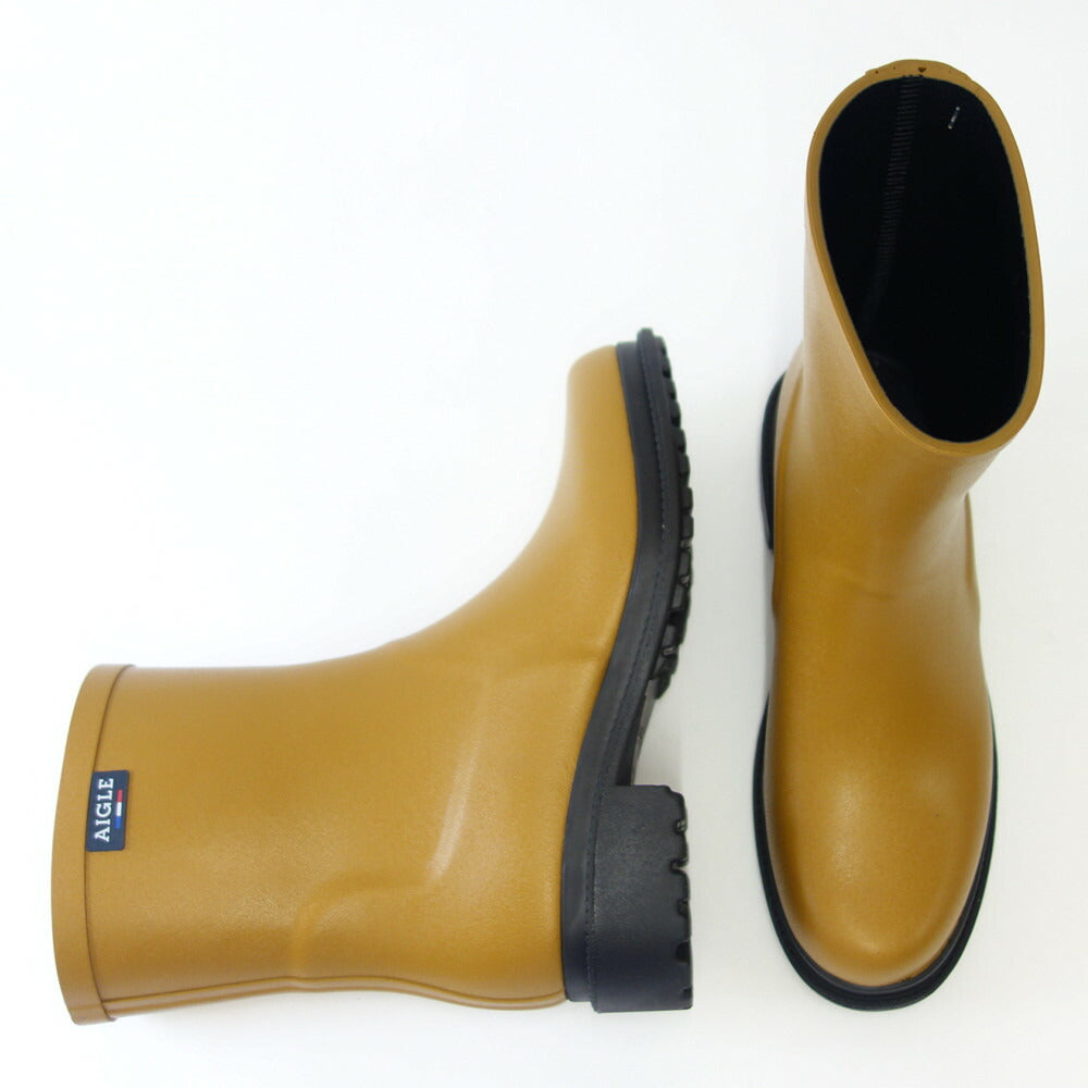 エーグル AIGLE ZZFR113 00B スパイス(レディース) フルフィール ミッド ラバーブーツ 防水ブーツ ラバーソール フランス製 「靴」