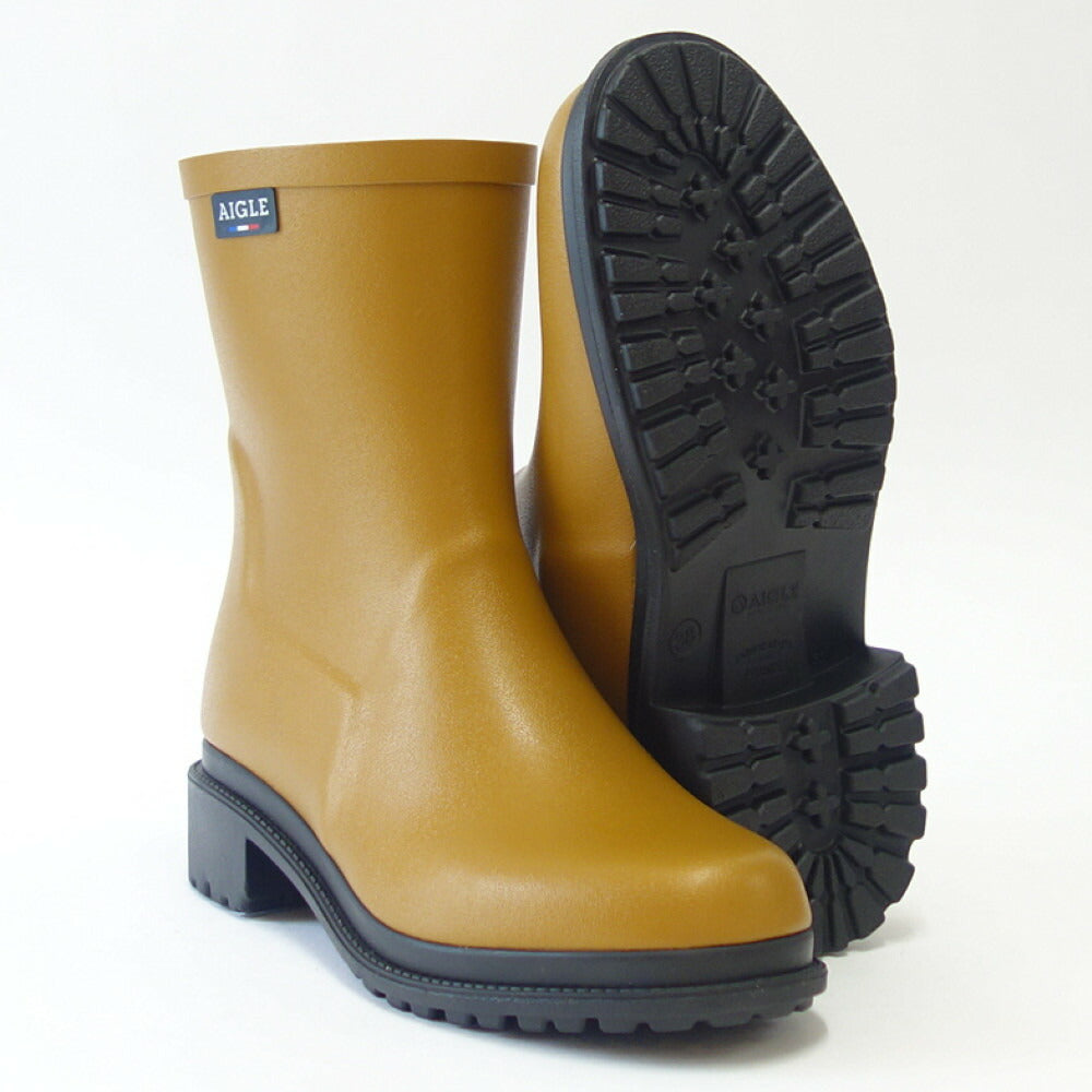 エーグル AIGLE ZZFR113 00B スパイス(レディース) フルフィール ミッド ラバーブーツ 防水ブーツ ラバーソール フランス製 「靴」