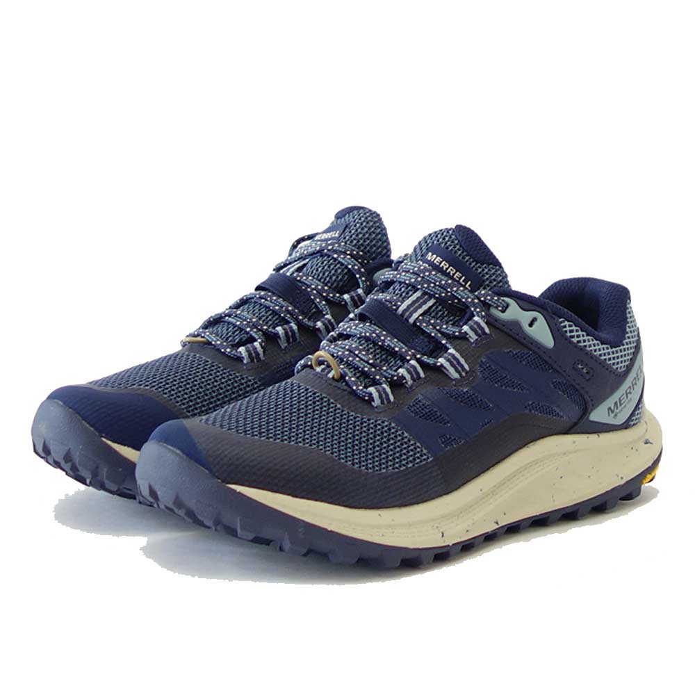 MERRELL メレル アントラ 3 ゴアテックス ANTORA 3 GORE-TEX(レディース) 037342 SEA(シー) 完全防水 ウォーキングシューズ ローカット トレイルランニング ハイキングモデル「靴」