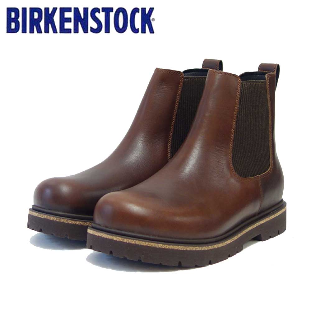 ビルケンシュトック BIRKENSTOCK Highwood Slip On Mid(メンズ) 1025718(チョコレート) チェルシーブーツ アンクルブーツ 「靴」