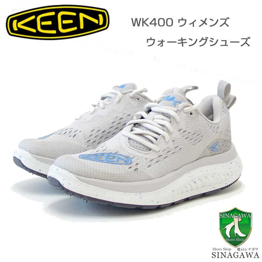 KEENキーンWK4001027474ダブルケー400ウォーキングシューズカラー:Vapor/AzureBlueウォーキング(レディース)「靴」