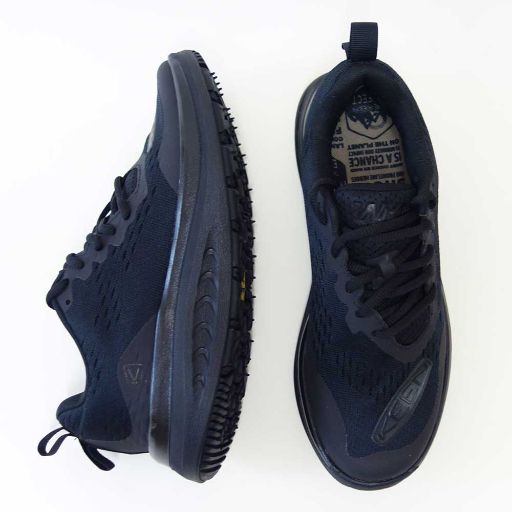 KEENキーンWK4001027479ダブルケー400ウォーキングシューズカラー:TripleBlackウォーキング(レディース)「靴」