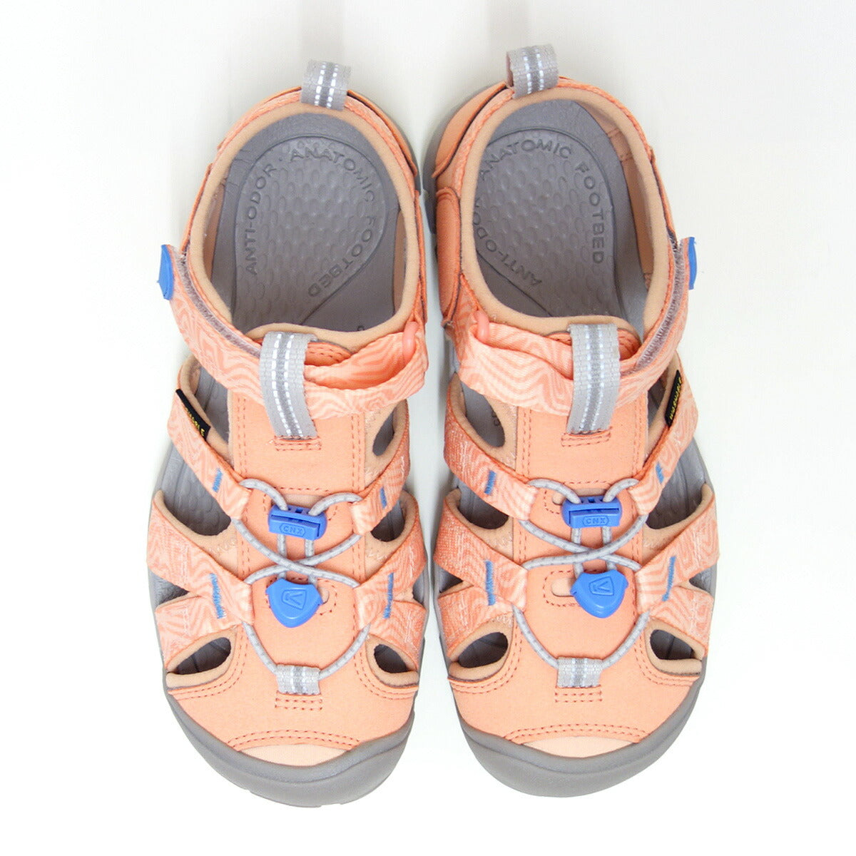 キーンKEENSeacamp2CNX(キッズ)1028858シーキャンプツーシーエヌエックス1028849PapayaPunch/Marina(キッズジュニア)スポーツスリッポンシューズスニーカーサンダル「靴」