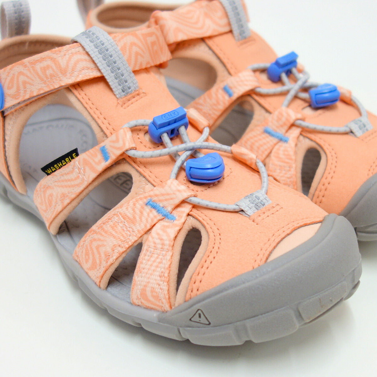 キーンKEENSeacamp2CNX(キッズ)1028858シーキャンプツーシーエヌエックス1028849PapayaPunch/Marina(キッズジュニア)スポーツスリッポンシューズスニーカーサンダル「靴」
