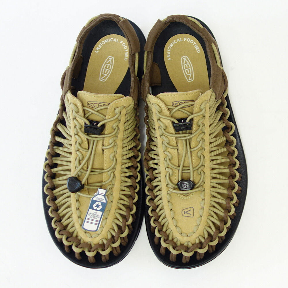 KEENキーンUNEEK(ユニーク)1028866(メンズ)カラー:Khaki/DarkEarthスニーカーサンダルアフタースポーツシューズオフィスシューズガーデニングシューズキャンプシューズ「靴」