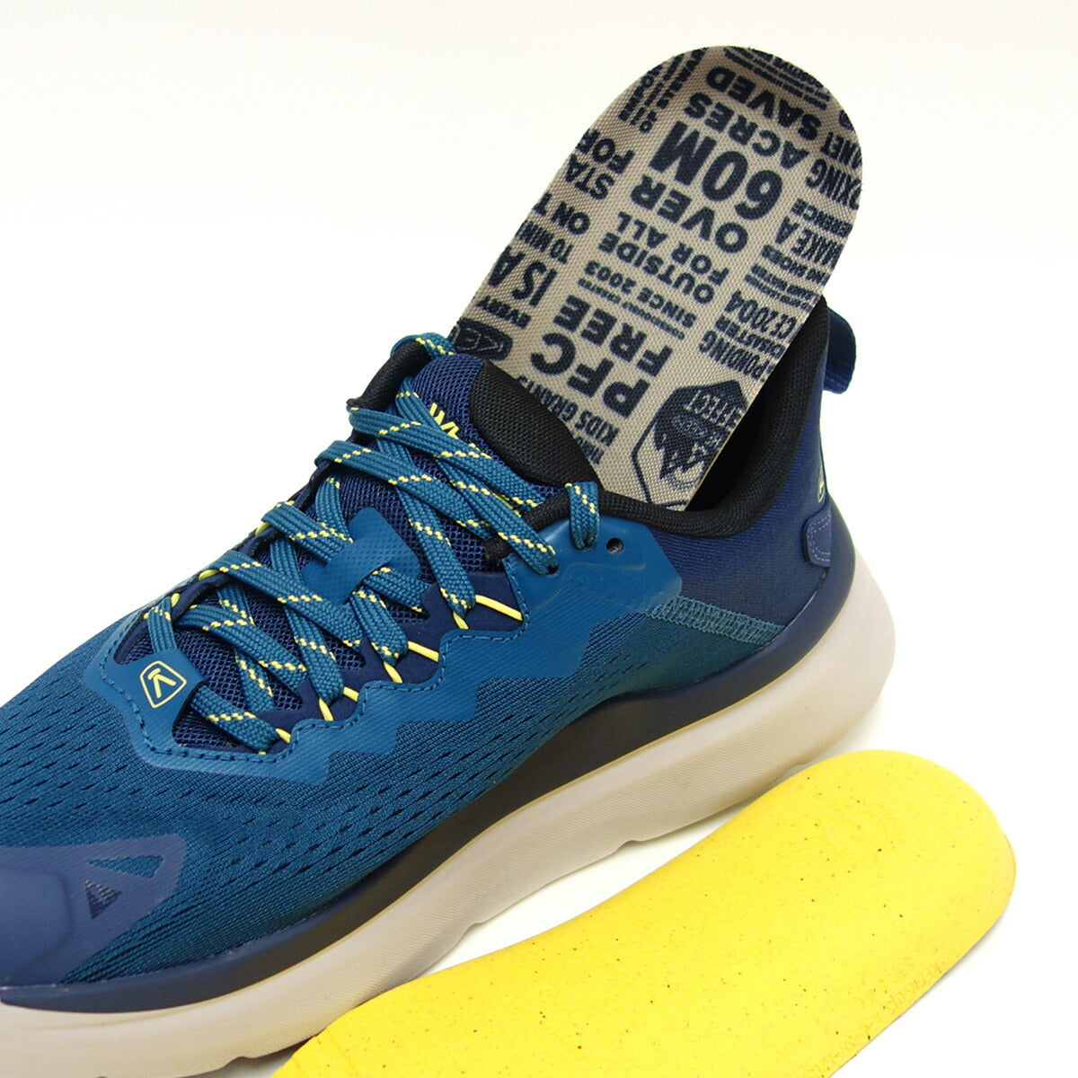 KEENキーンWK4501028912ダブルケー450ウォーキングシューズカラー:LegionBlue/EveningPrimroseウォーキング(メンズ)「靴」