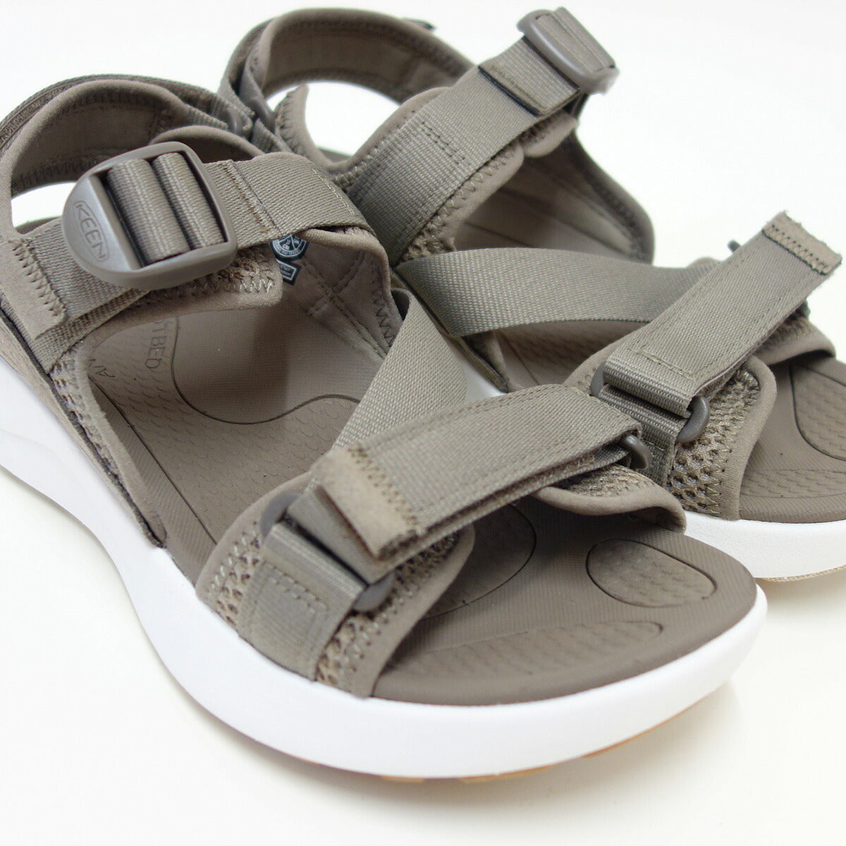 KEENキーンELLESPORTBACKSTRAPエルスポーツバックストラップ1028965(レディースサンダル)カラー:Brindle/StarWhiteコンフォートサンダル「靴」