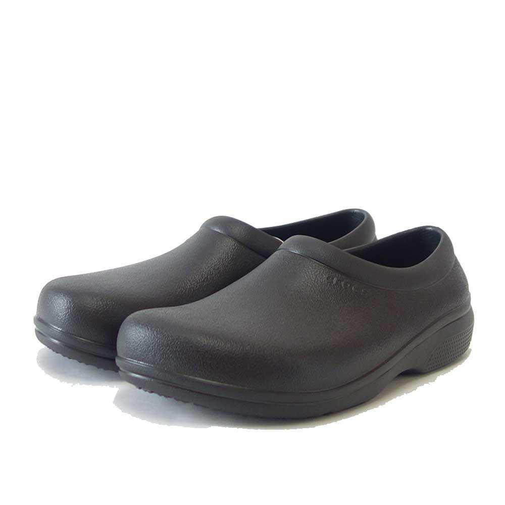 crocs クロックス ON THE CLOCK WORK SLIPON オン ザ クロック ワーク スリップオン 205073001 ブラック(ユニセックス) シューズ クロッグ サボ スリッポン 「靴」