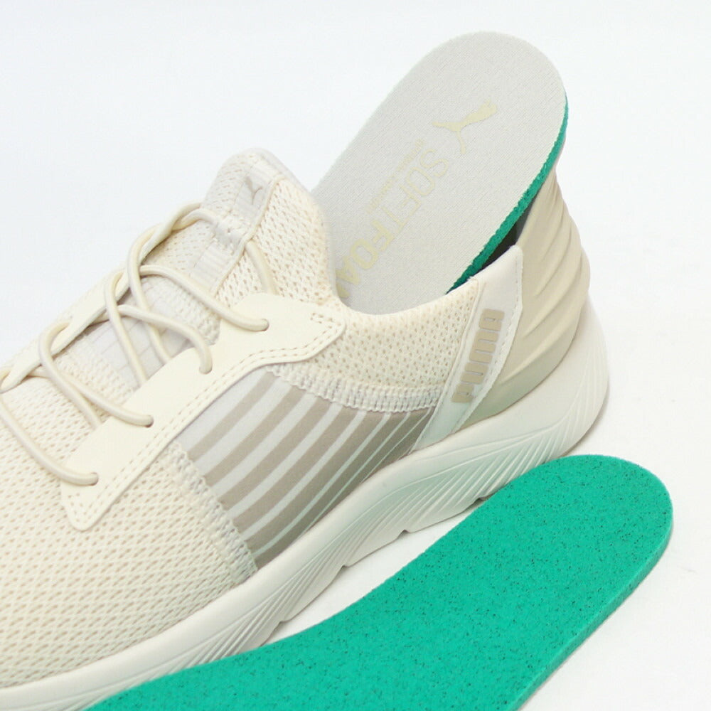 PUMAプーマソフトライドレミイーズイン30989903SugaredAlmond-Putty(レディース)SOFTRIDEローカットシューズスリッポンウォーキングランニングトレーニングジムメッシュスニーカー「靴」