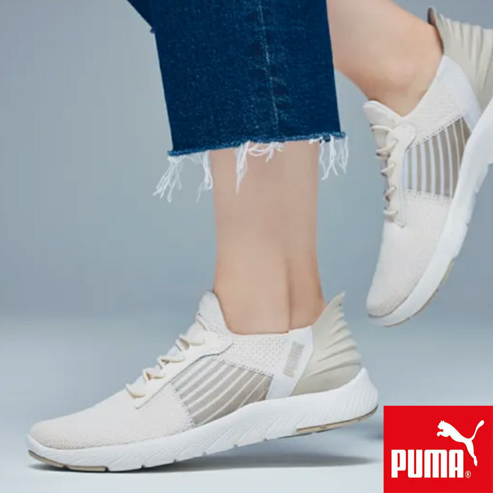 PUMAプーマソフトライドレミイーズイン30989903SugaredAlmond-Putty(レディース)SOFTRIDEローカットシューズスリッポンウォーキングランニングトレーニングジムメッシュスニーカー「靴」