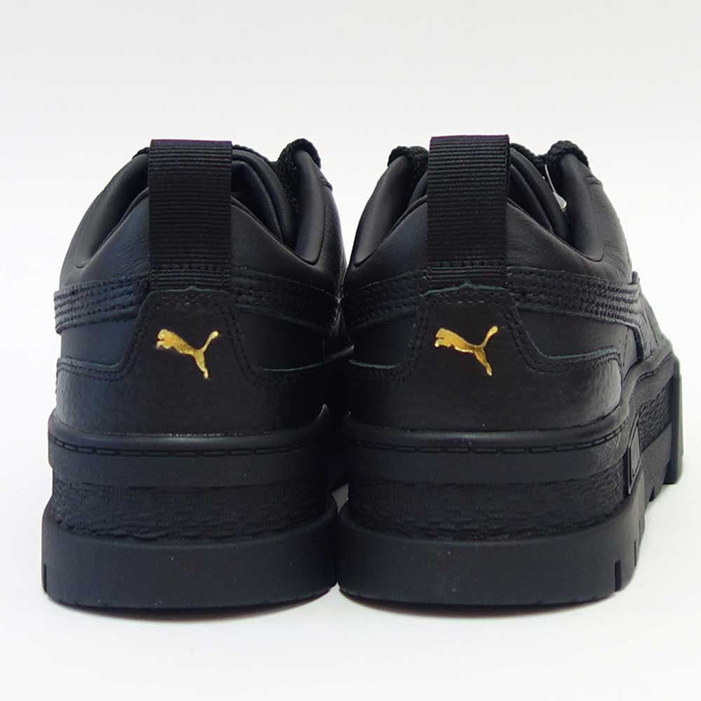 プーマPUMAメイズクラシックウィメンズ38420902ブラック(レディース)スムースレザー厚底ローカットシューズ「靴」