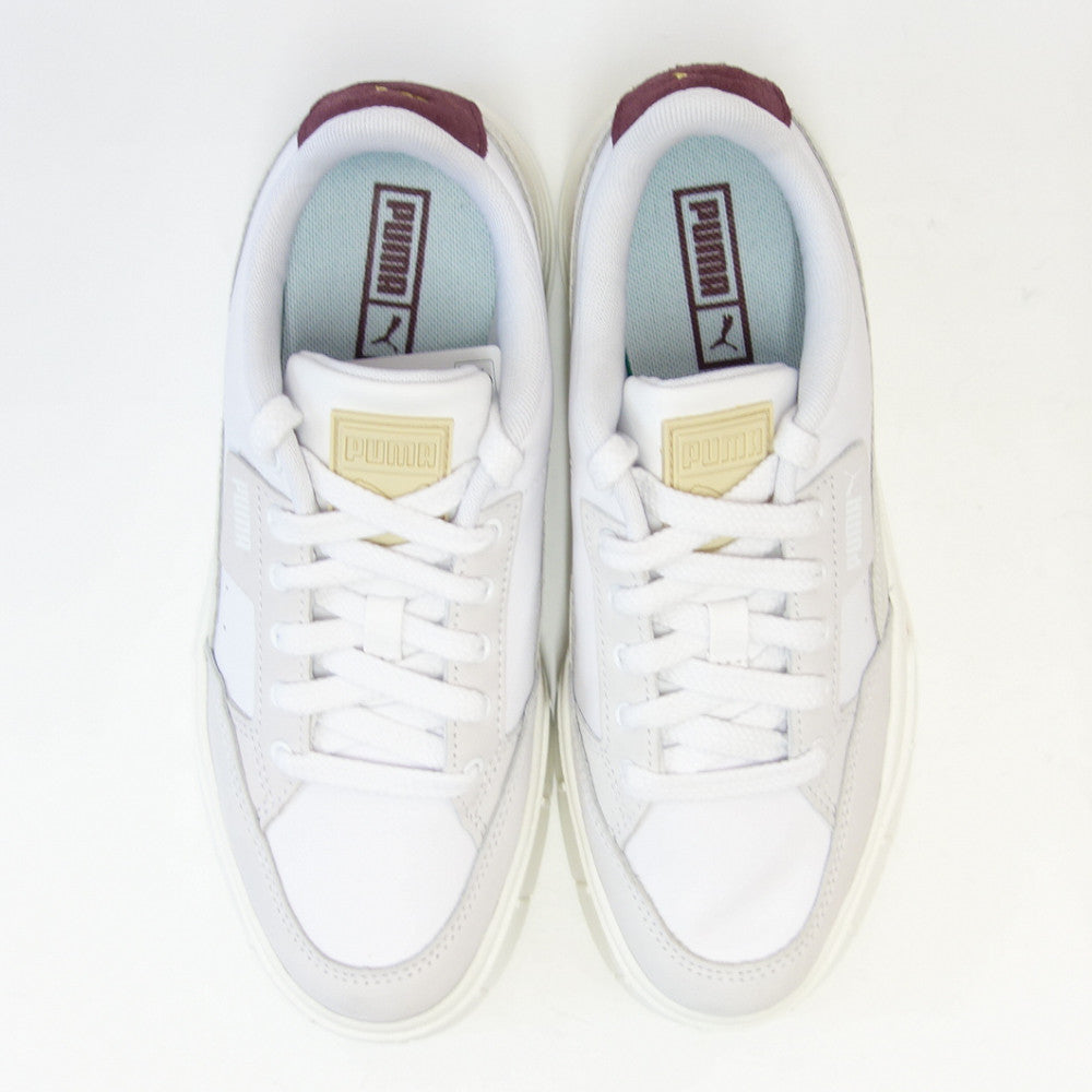 プーマPUMAメイズスタックリュクスウィメンズ38985306PumaWhite/WarmWhite(レディース)厚底ローカットシューズ「靴」
