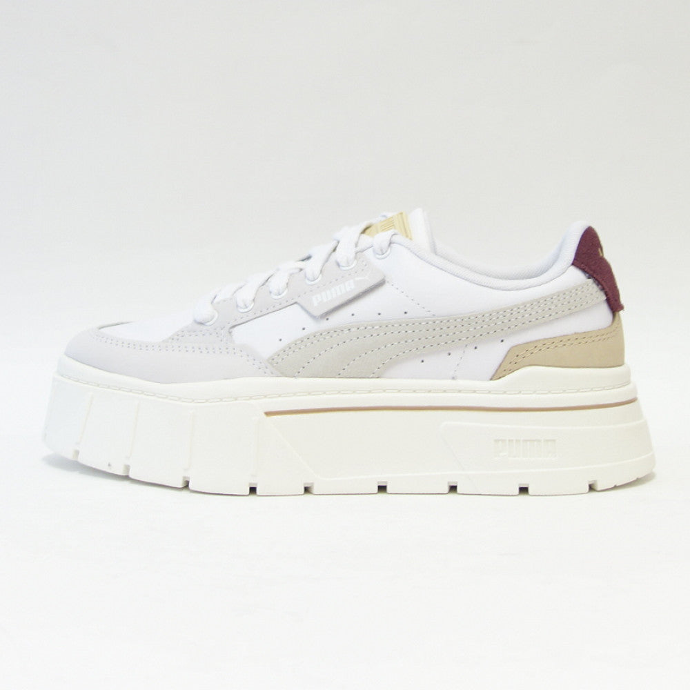 プーマPUMAメイズスタックリュクスウィメンズ38985306PumaWhite/WarmWhite(レディース)厚底ローカットシューズ「靴」