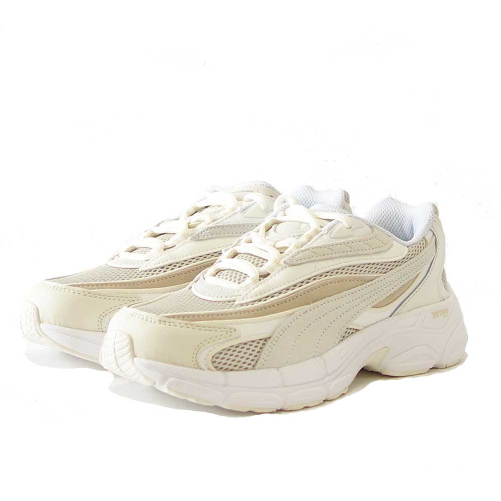 プーマ PUMA テバリス NITRO ヴォルテックス 39259301 Alpine snow / Warm White(レディース) ローカット シューズ ウォーキング スニーカー「靴」
