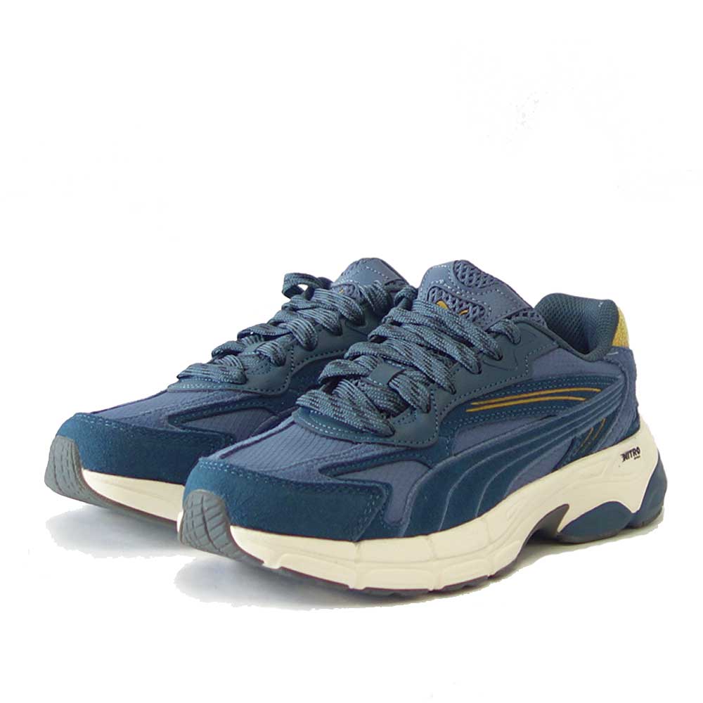 プーマ PUMA テバリス NITRO キャニオン 39291202 Inky Blue / Dark Night(ユニセックス) ローカット シューズ ウォーキング スニーカー「靴」