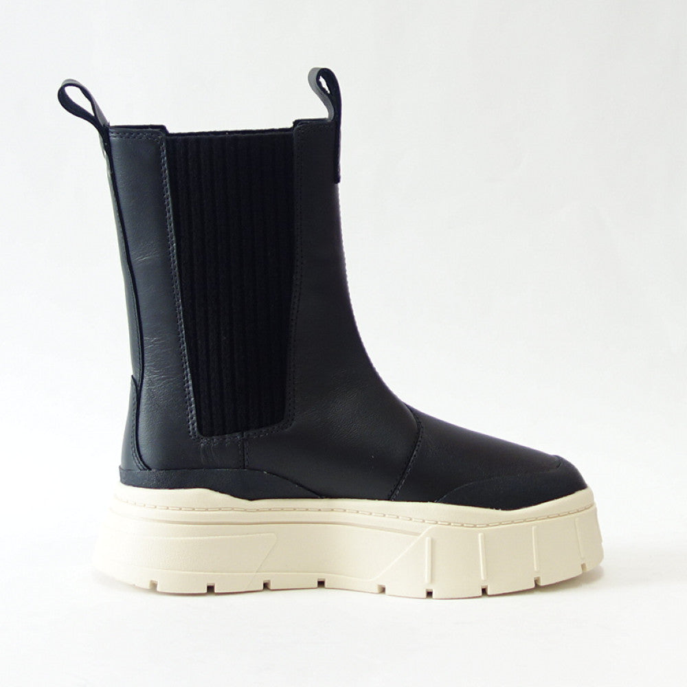 プーマPUMAメイズスタックチェルシーウィンターブーツ39320103ブラック(レディース)厚底サイドゴアブーツ「靴」