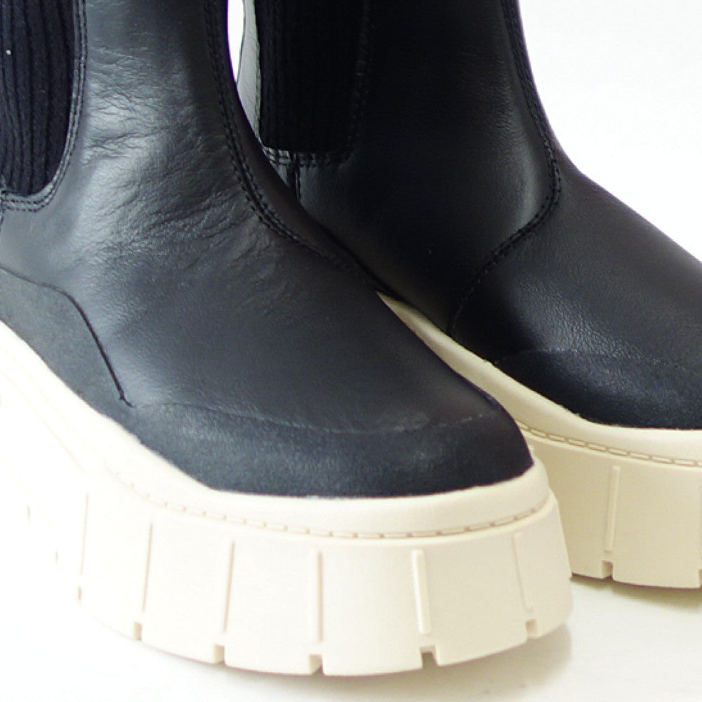 プーマPUMAメイズスタックチェルシーウィンターブーツ39320103ブラック(レディース)厚底サイドゴアブーツ「靴」