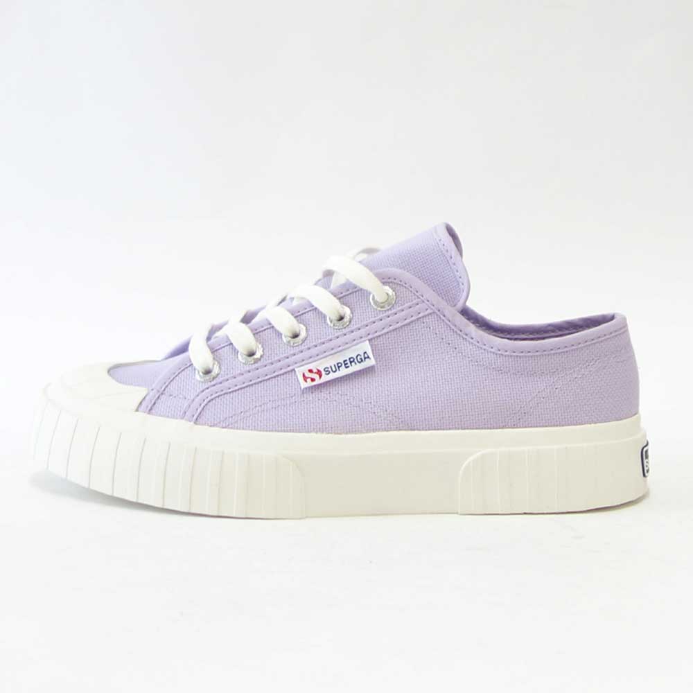 スペルガSUPERGA2630STRIPE(ユニセックス)VIOLETLILLA-FAVORIO(4s00grt0ach)ナチュラルキャンバススニーカーミリタリー「靴」