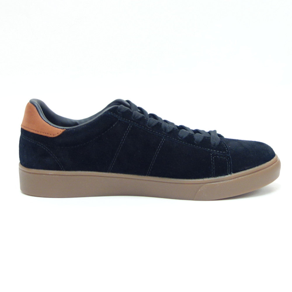 FREDPERRYフレッドペリーB5309S76(ユニセックス)SPENCERSUEDE・NUBUCK(スペンサースエード)カラー:ブラック天然皮革ローカットスニーカー「靴」