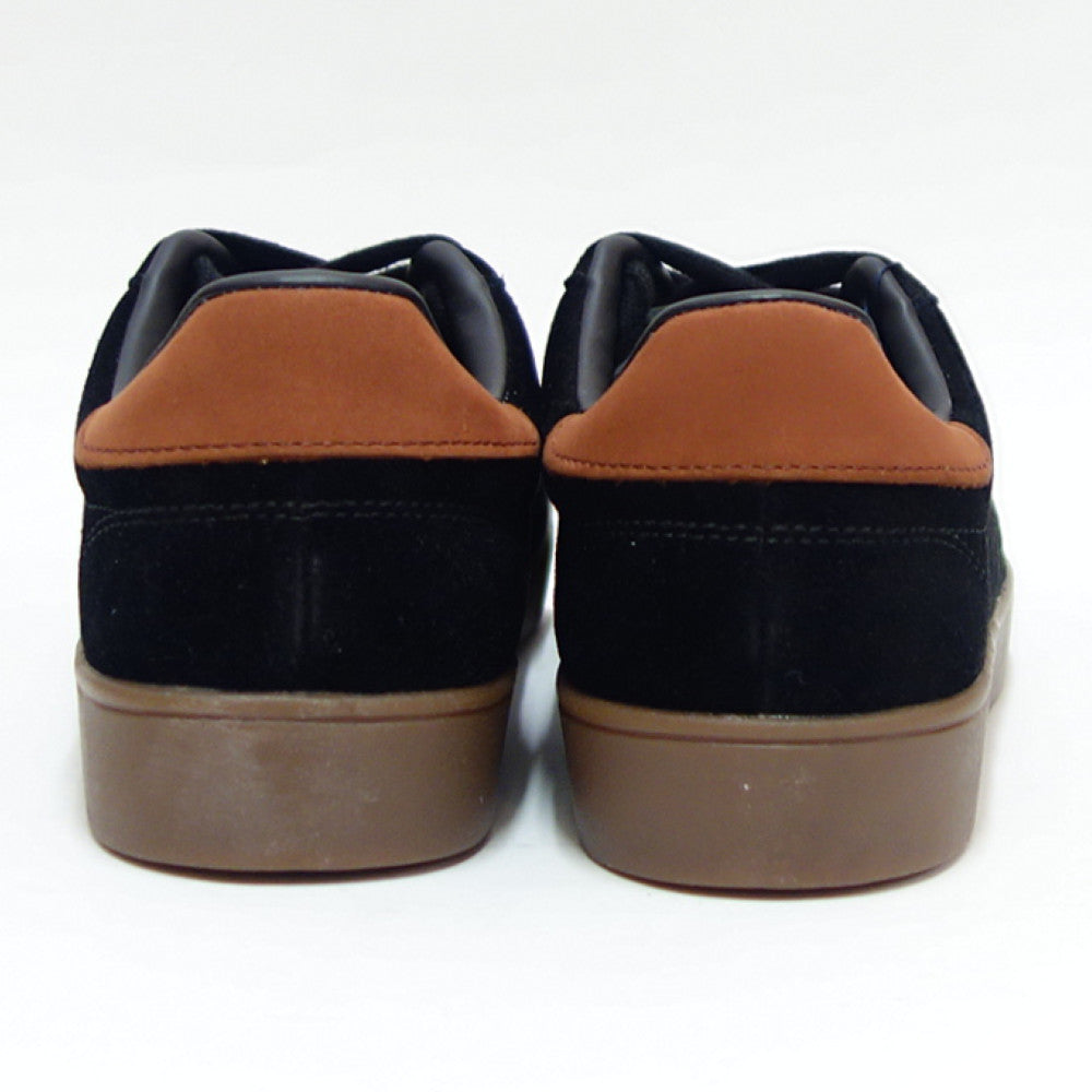 FREDPERRYフレッドペリーB5309S76(ユニセックス)SPENCERSUEDE・NUBUCK(スペンサースエード)カラー:ブラック天然皮革ローカットスニーカー「靴」