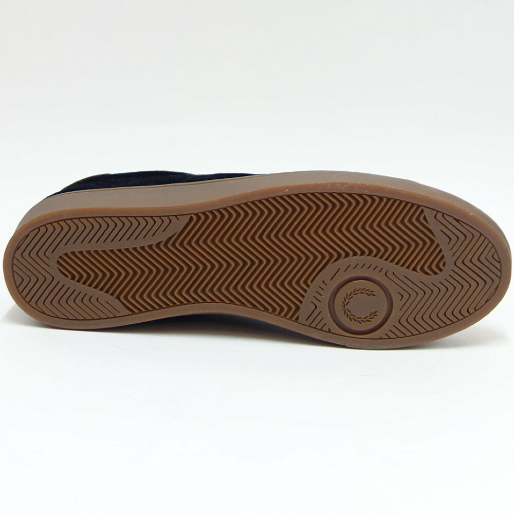 FREDPERRYフレッドペリーB5309S76(ユニセックス)SPENCERSUEDE・NUBUCK(スペンサースエード)カラー:ブラック天然皮革ローカットスニーカー「靴」