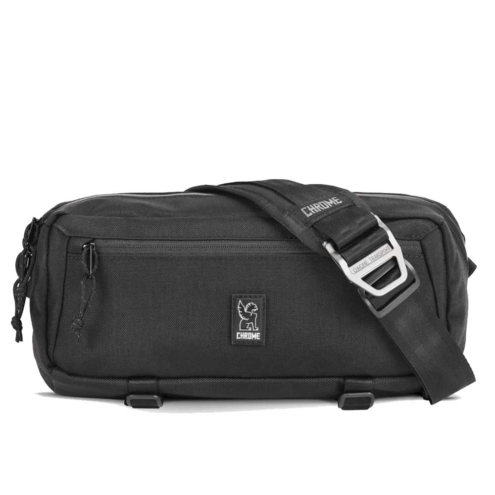 CHROME クローム MINI KADET SLING BAG (ミニカデットスリングバッグ) BG321 (カラー CASTLEROCK TWILL・BLACK) 容量:5L 防水 メッセンジャーバック スリングバック ボディーバッグ ウェストバッグ