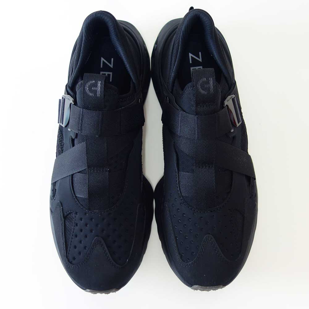 コールハーンCOLEHAAN5.ゼログランドモンクストラップランナー:ブラックc36594(メンズ)ローカットスニーカーウォーキング「靴」